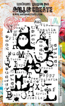 AALL & Create - A6 Clear Stamp Set - Garden Mash Up -