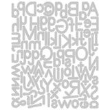 Sizzix - Thinlits Die Set 92PK Essential Type by Lisa Jones