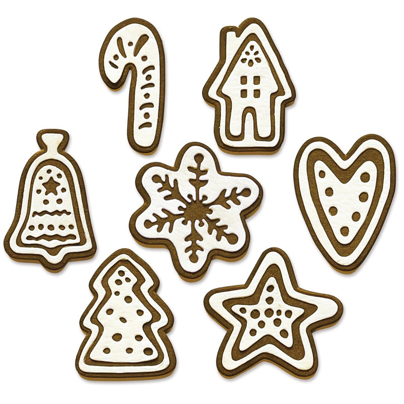 Sizzix - Thinlits Die Set 14PK Christmas Cookies by Tim Holtz
