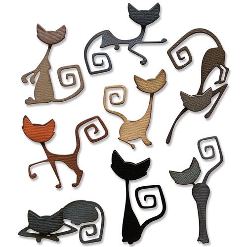 Sizzix - Thinlits Die Set 16PK Mischievous by Tim Holtz