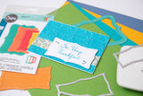 Sizzix - Framelits Die Set 8PK Fanciful Framelits  Doris Dotted Top Note by Stacey Park