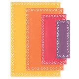 Sizzix - Framelits Die Set 9PK Fanciful Framelits Renee Deco Rectangles by Stacey Park
