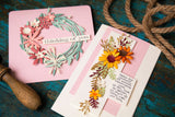 Sizzix - Thinlits Die Set 14PK Vault Funky Floral Wreath by Tim Holtz