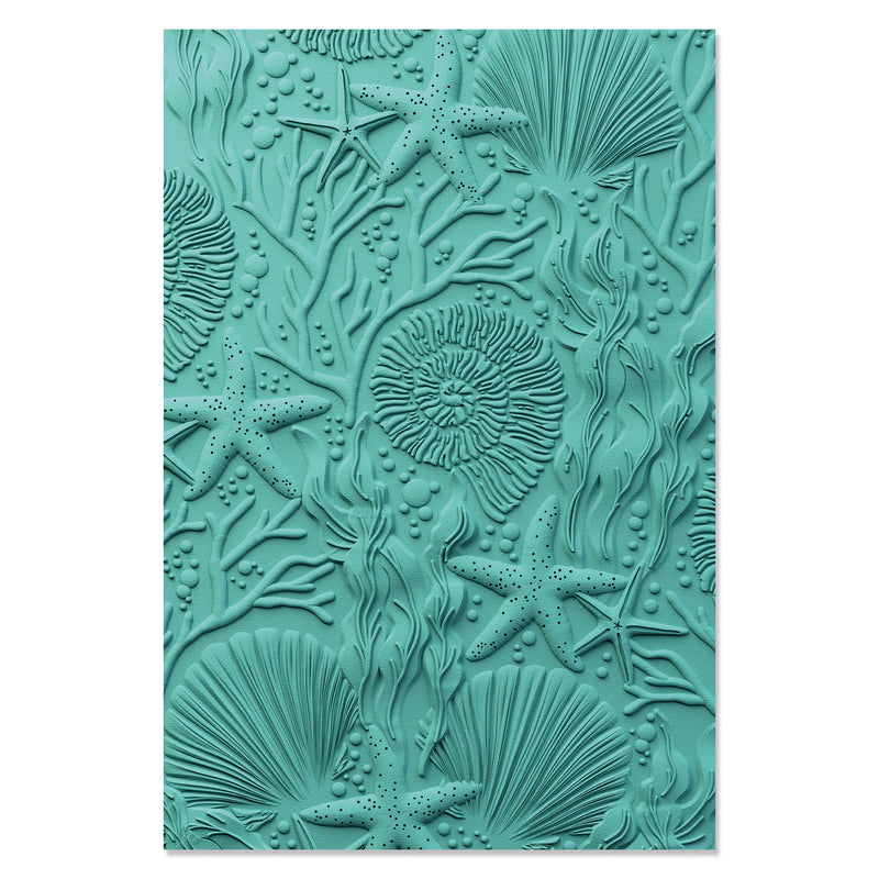 Sizzix - 3-D Textured Impressions Embossing Folder Under the Sea by Kath Breen