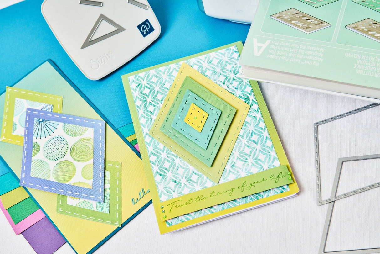 Sizzix - Framelits Die Set 13PK  Fanciful Framelits, Katy Deco Diamonds by Stacey P