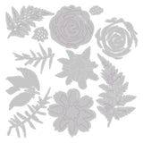 Sizzix - Thinlits Die Set 11PK Flowers & Fern by Sizzix