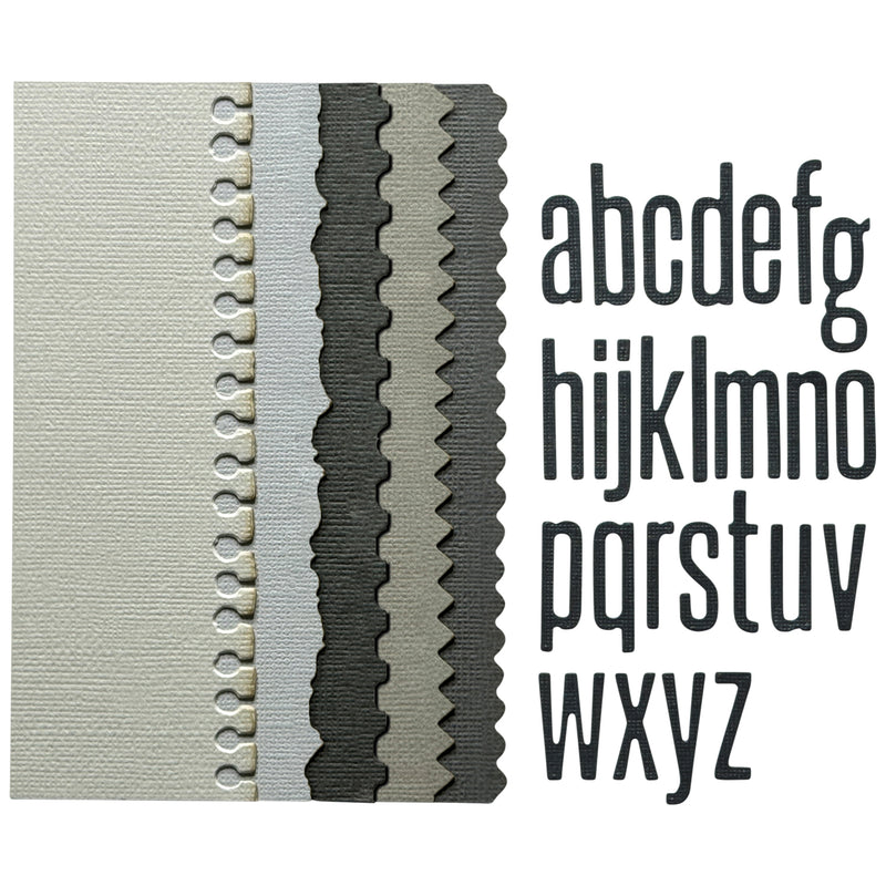 Sizzix - Thinlits 31PK Die Set Vault Edges by Tim Holtz