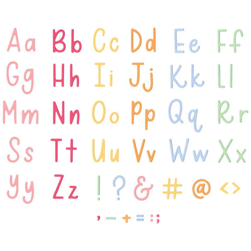 Sizzix - Thinlits Die Set 38PK Simple Letters by Letters by Shells
