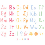 Sizzix - Thinlits Die Set 38PK Simple Letters by Letters by Shells