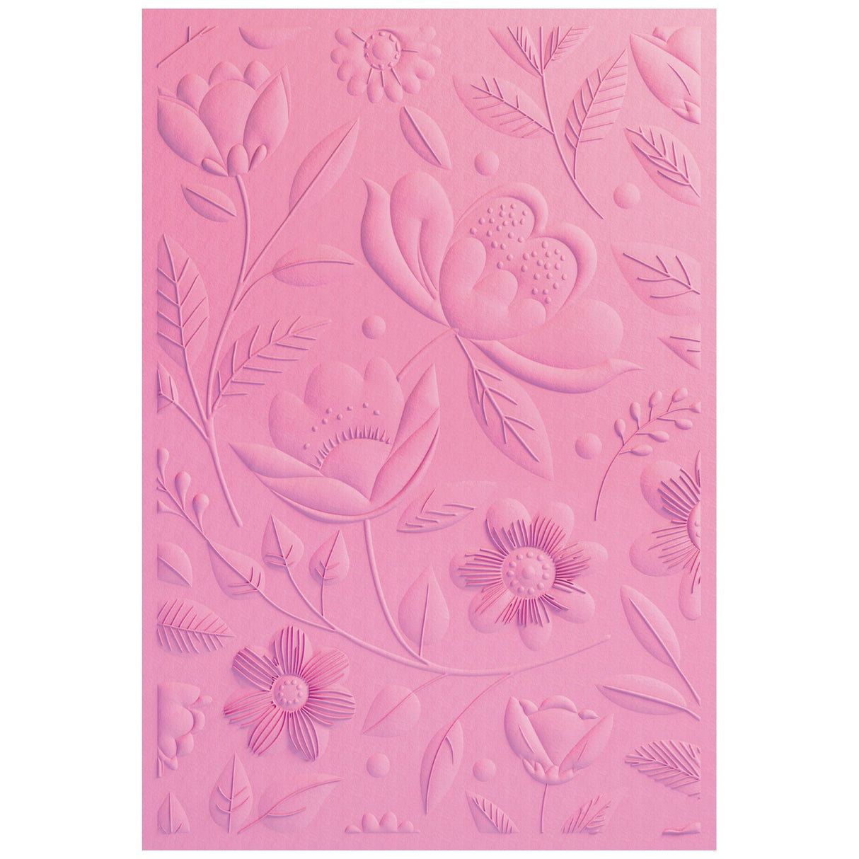 Sizzix - 3D Textured Impressions Embossing Folder  Happy Garden #1 by Catherine Pooler