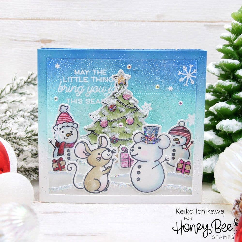 Honey Bee Stamps - Merry Little Mice - Honey Cuts