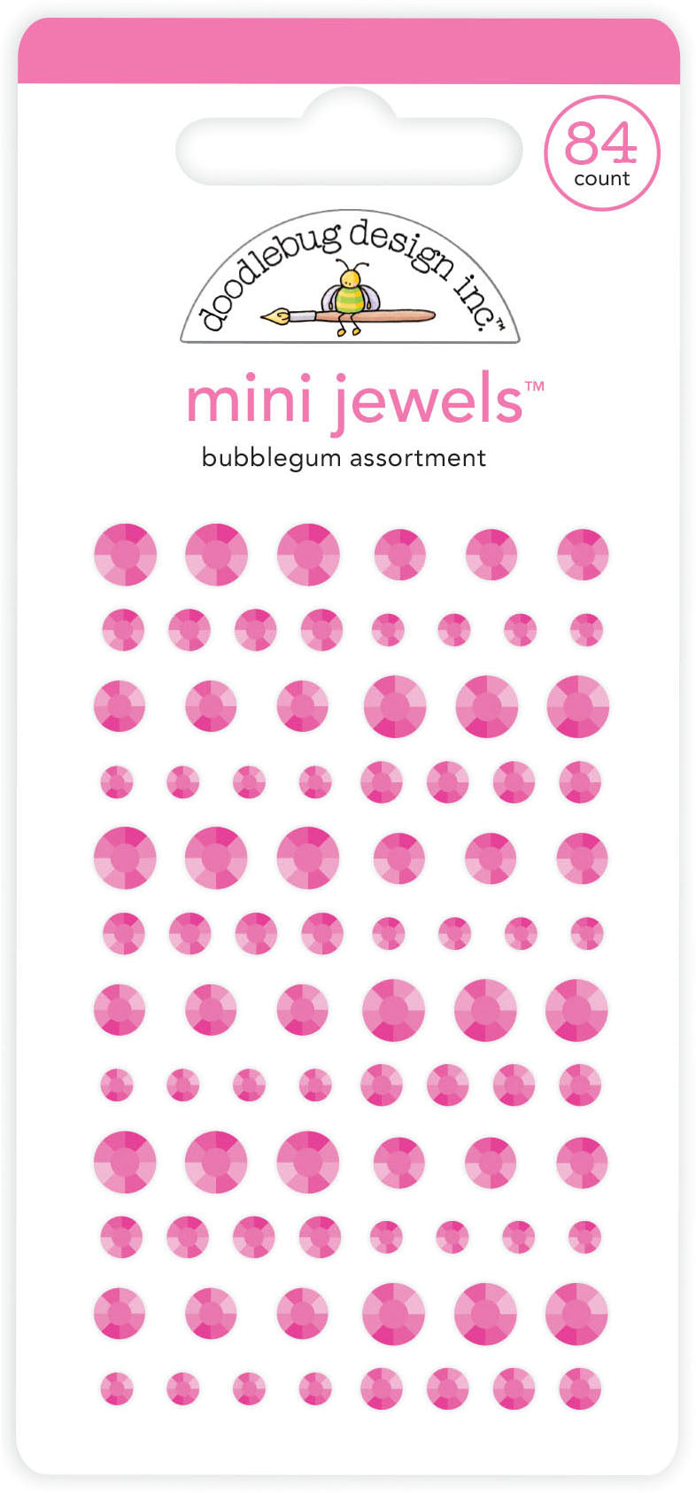 Doodlebug - Mini Jewels - Bubblegum