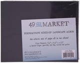***Pre-Order*** 49 and Market - Foundations Mixed Up Collection - Album - Landscape - Black