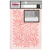 Vicki Boutin - Mixed Media - Stencil - Floral