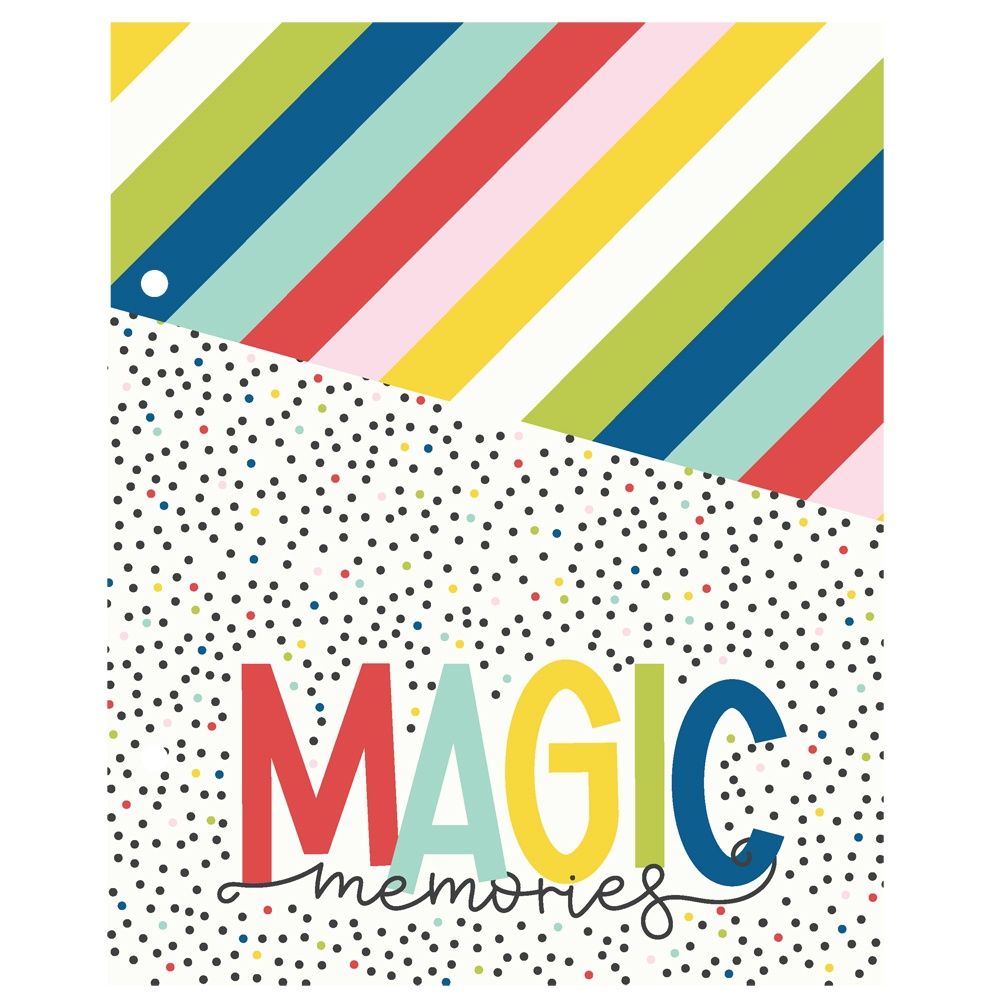 Simple Stories - Sn@p! Binder 6"X8" - Say Cheese Magic