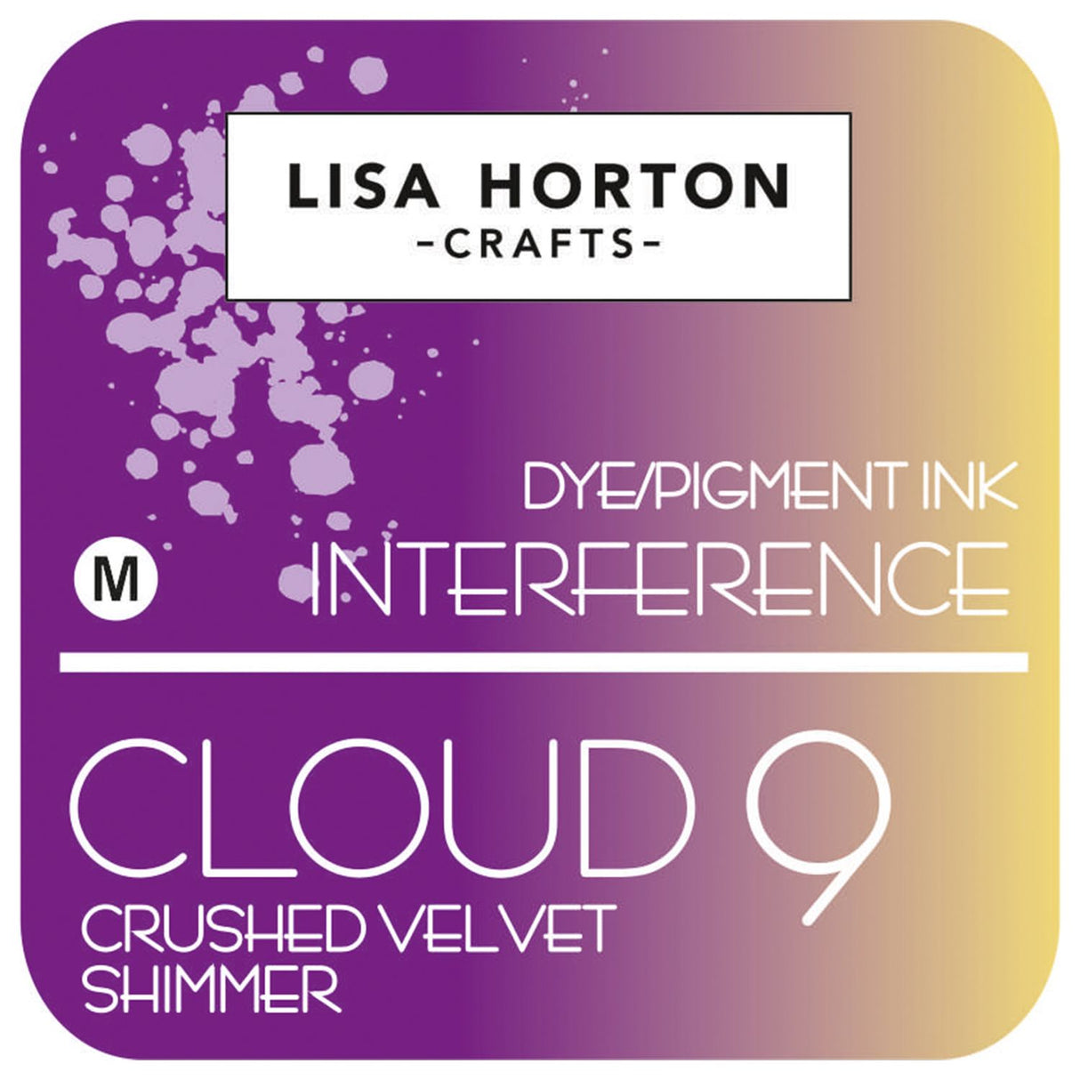 Lisa Horton Crafts - Cloud 9 - Interference Ink Pad - Crushed Velvet