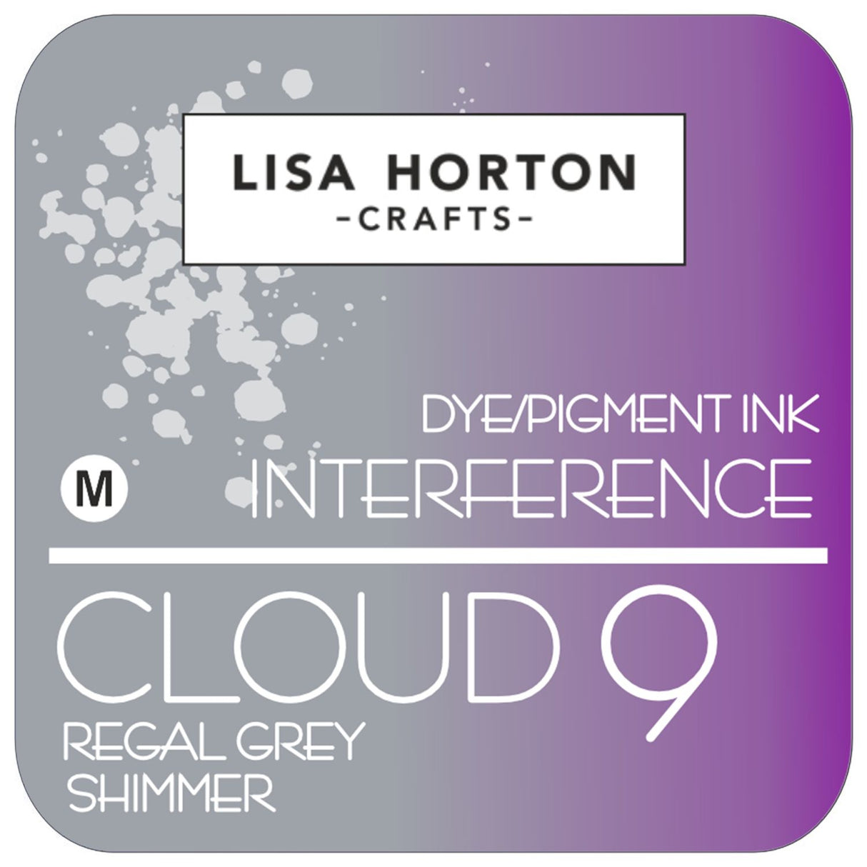 Lisa Horton Crafts - Cloud 9 - Interference Ink Pad - Regal Grey