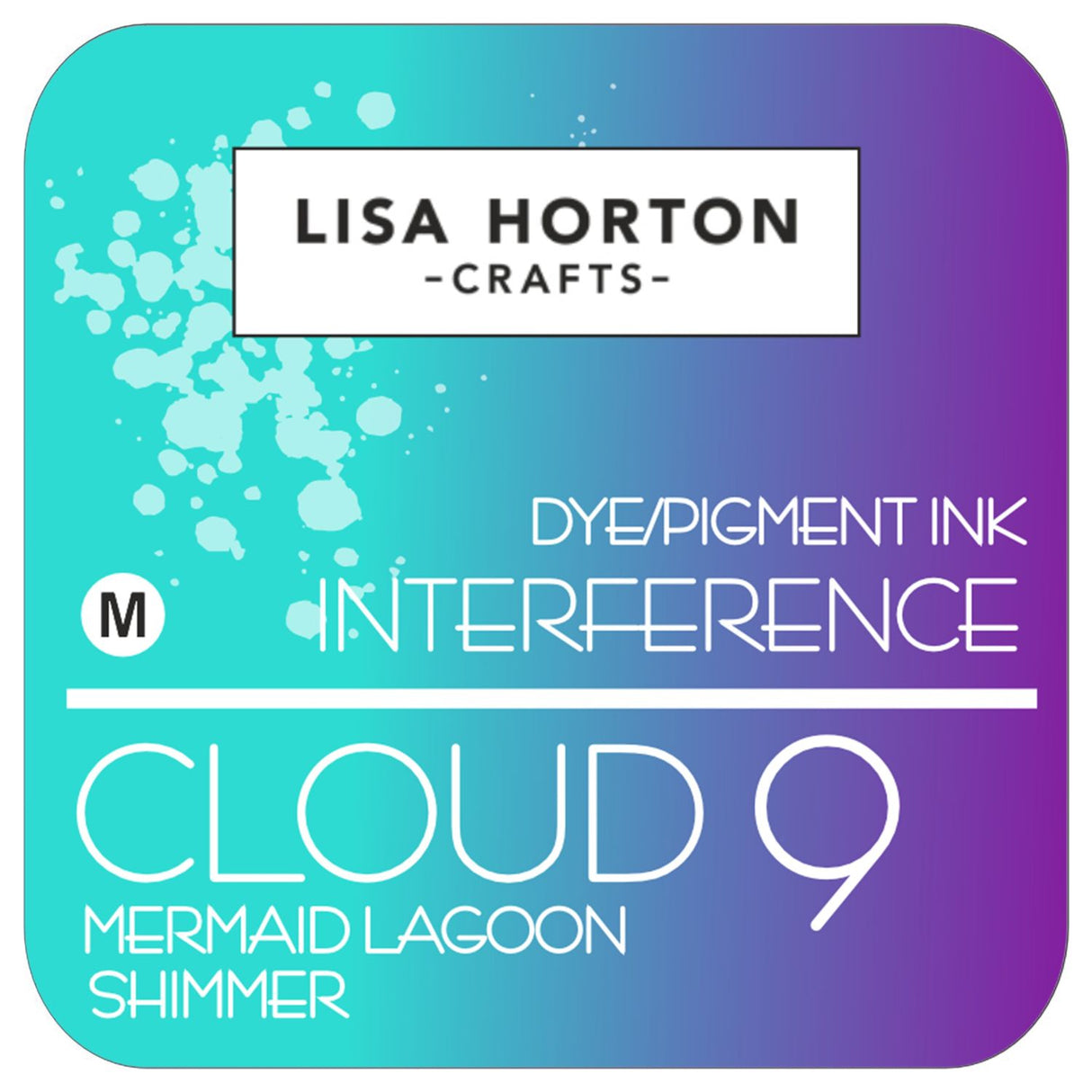 Lisa Horton Crafts - Cloud 9 - Interference Ink Pad - Mermaid Lagoon