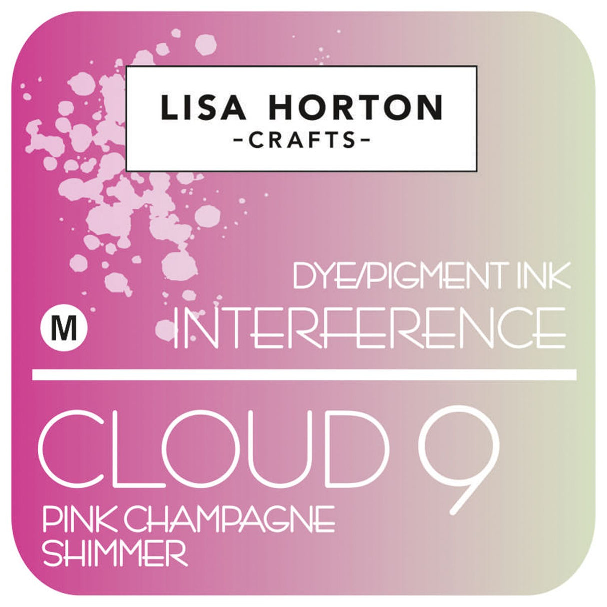 Lisa Horton Crafts - Cloud 9 - Interference Ink Pad - Pink Champagne