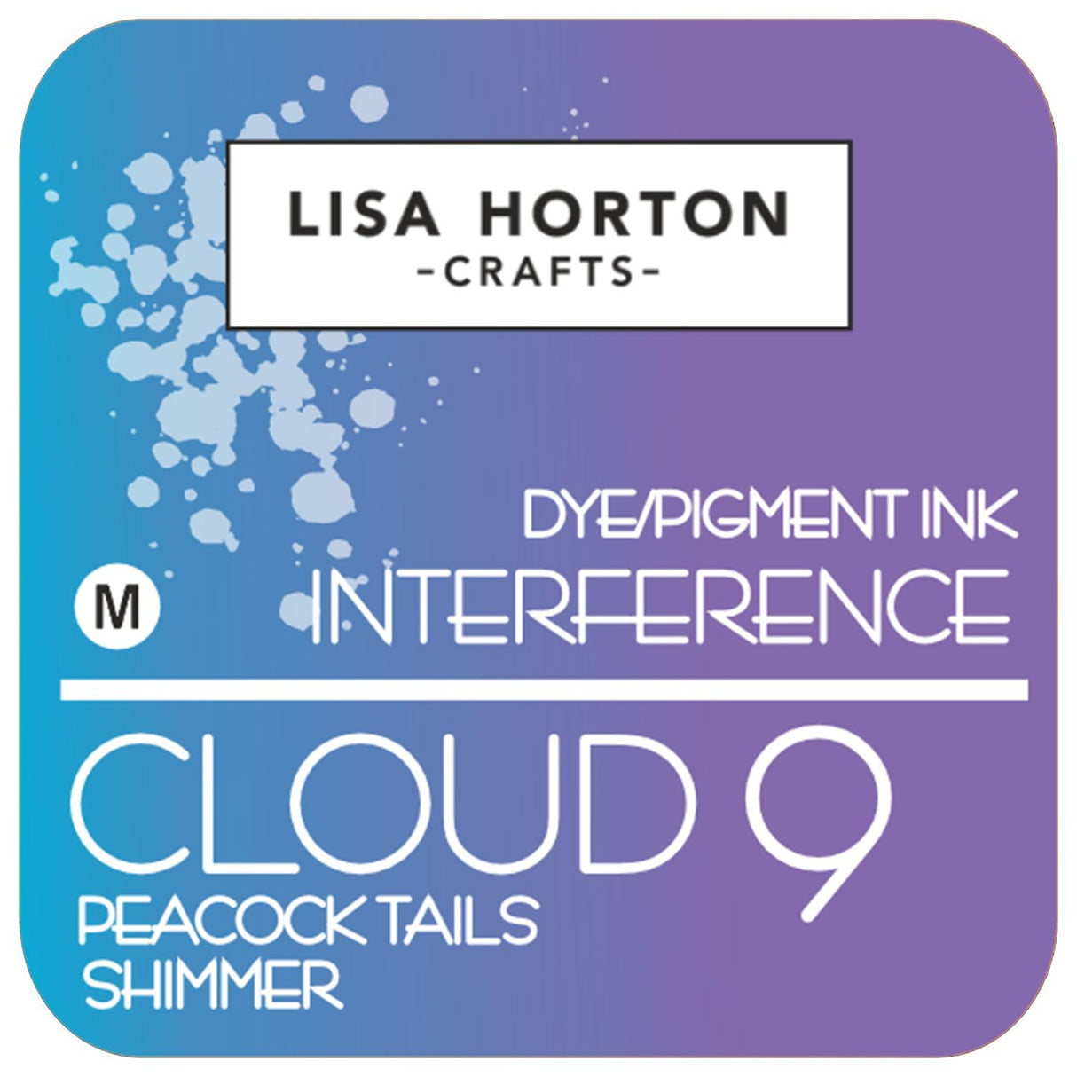 Lisa Horton Crafts - Cloud 9 - Interference Ink Pad - Peacock Tails