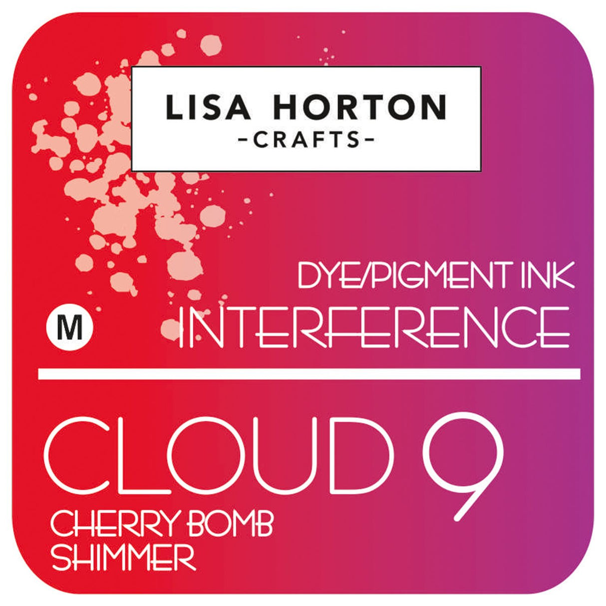 Lisa Horton Crafts - Cloud 9 - Interference Ink Pad - Cherry Bomb