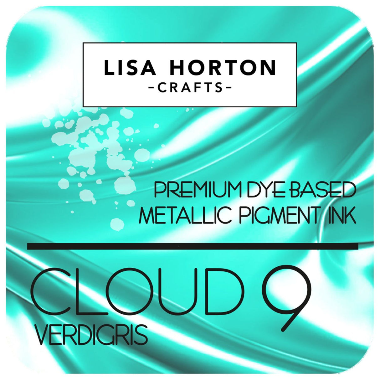 Lisa Horton Crafts - Cloud 9 - Metallic Ink Pad - Verdigris