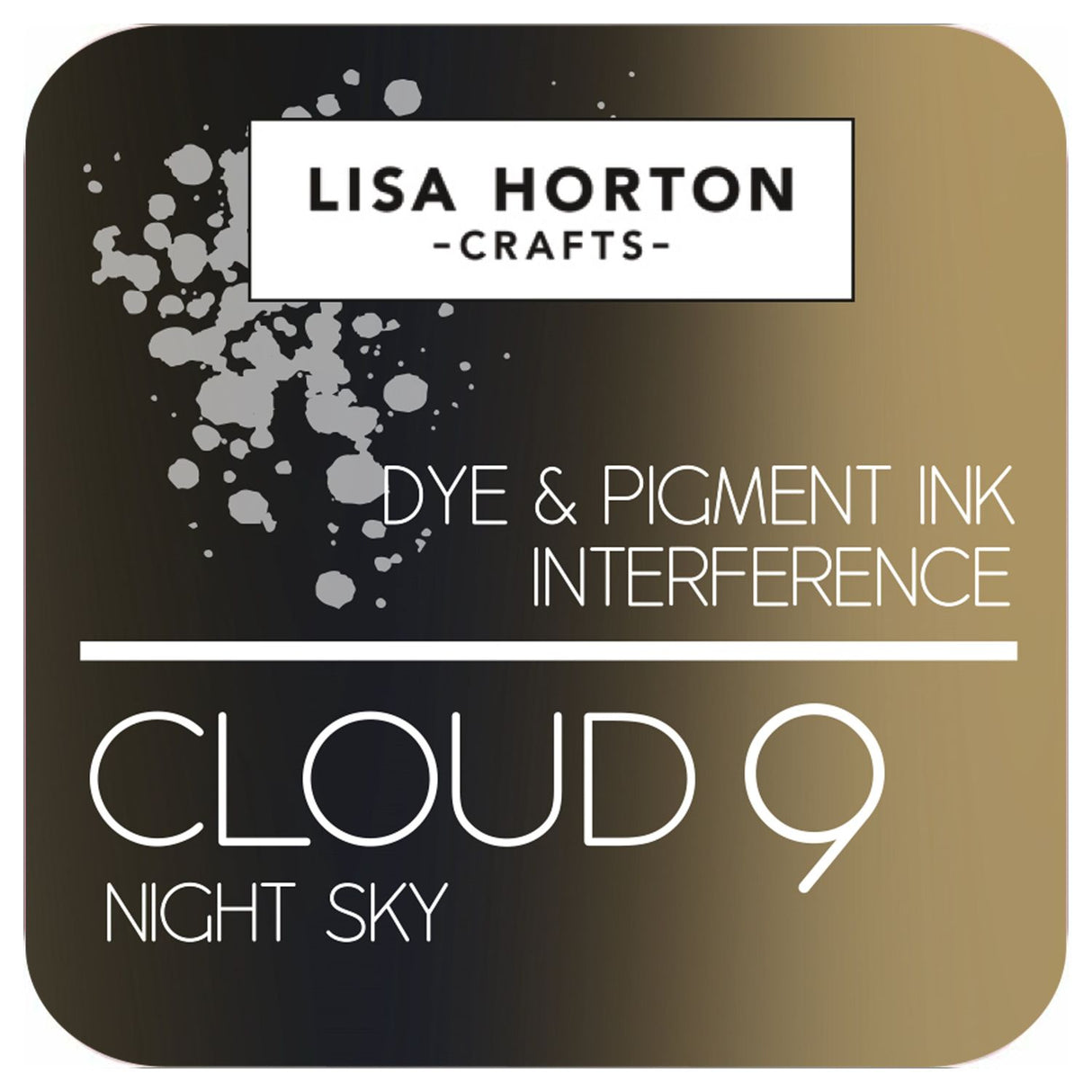 Lisa Horton Crafts - Cloud 9 - Interference Ink Pad - Night Sky