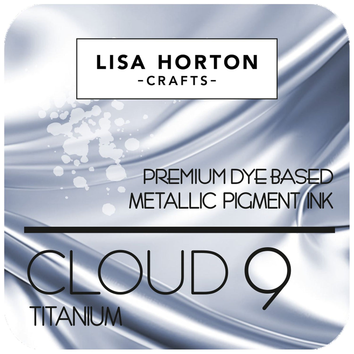 Lisa Horton Crafts - Cloud 9 - Metallic Ink Pad - Titanium