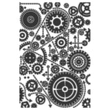 Sizzix - Textured Impressions Embossing Folder by Tim Holtz - Vault Gears