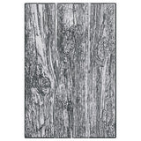 Sizzix - 3D Texture Fades A5 Embossing Folder By Tim Holtz - Lumber
