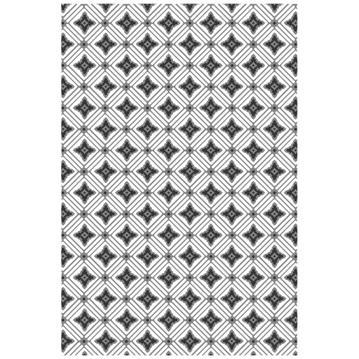 Sizzix - Textured Impressions Embossing Folder by Tim Holtz - Vault Diamonds