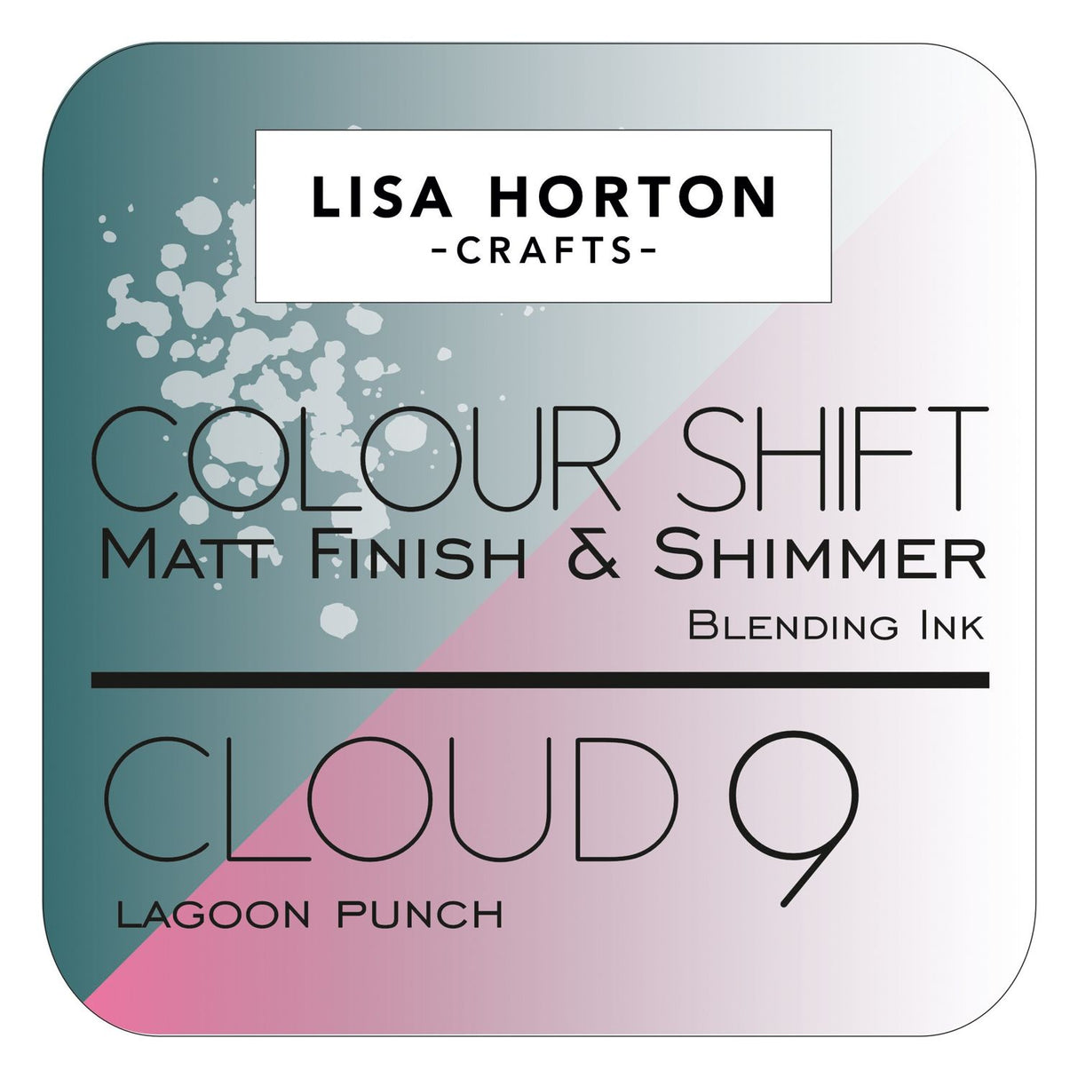 Lisa Horton Crafts - Cloud 9 - Colour Shift Ink Pad - Lagoon Punch