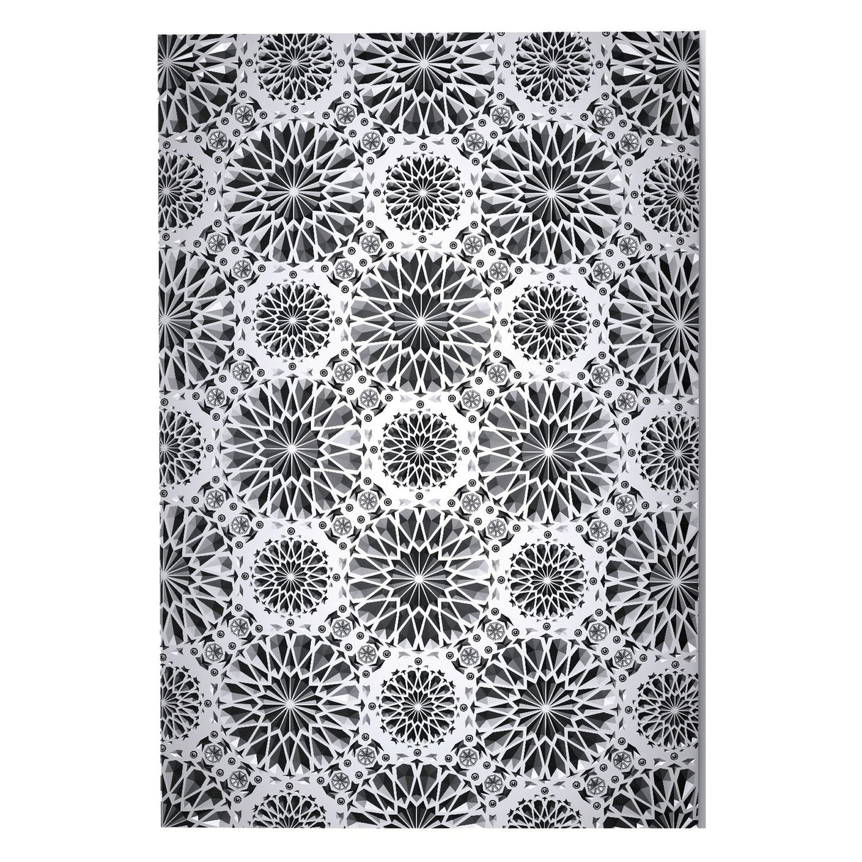 Sizzix - 3D Texture Fades A5 Embossing Folder By Tim Holtz - Kaleidoscope