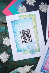 Sizzix - 3D Texture Fades A5 Embossing Folder By Tim Holtz - Kaleidoscope