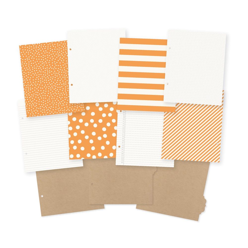 Simple Stories - Sn@p! Binder 6"X8" - Orange - Limited Edition