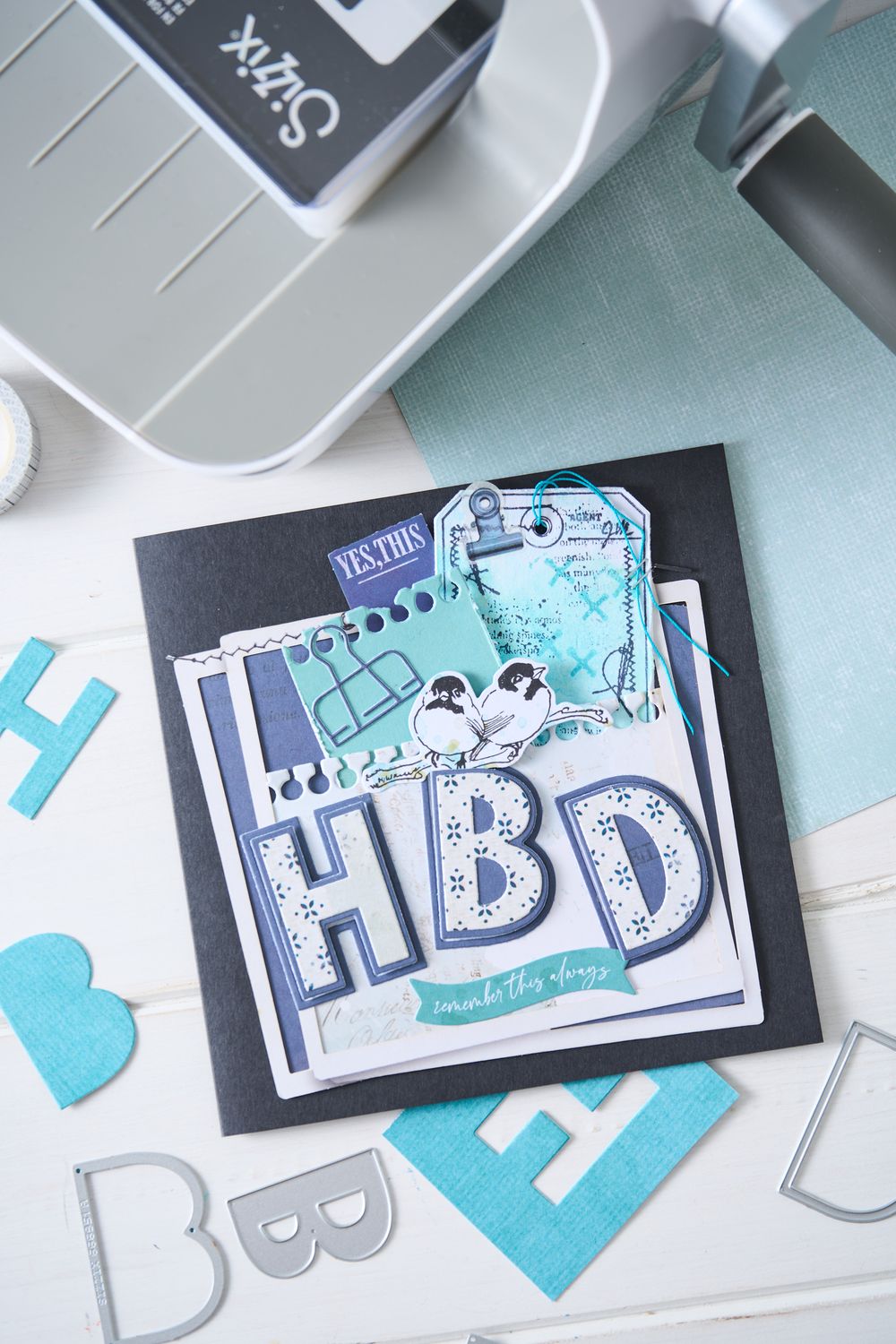 Sizzix - 49 & Market - Thinlits Die Set - This Or That 2 Inch Alphabet
