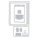 ***Pre-Order*** Sizzix - 49 & Market - Clear Stamp With Framlits Die - Creative Combos