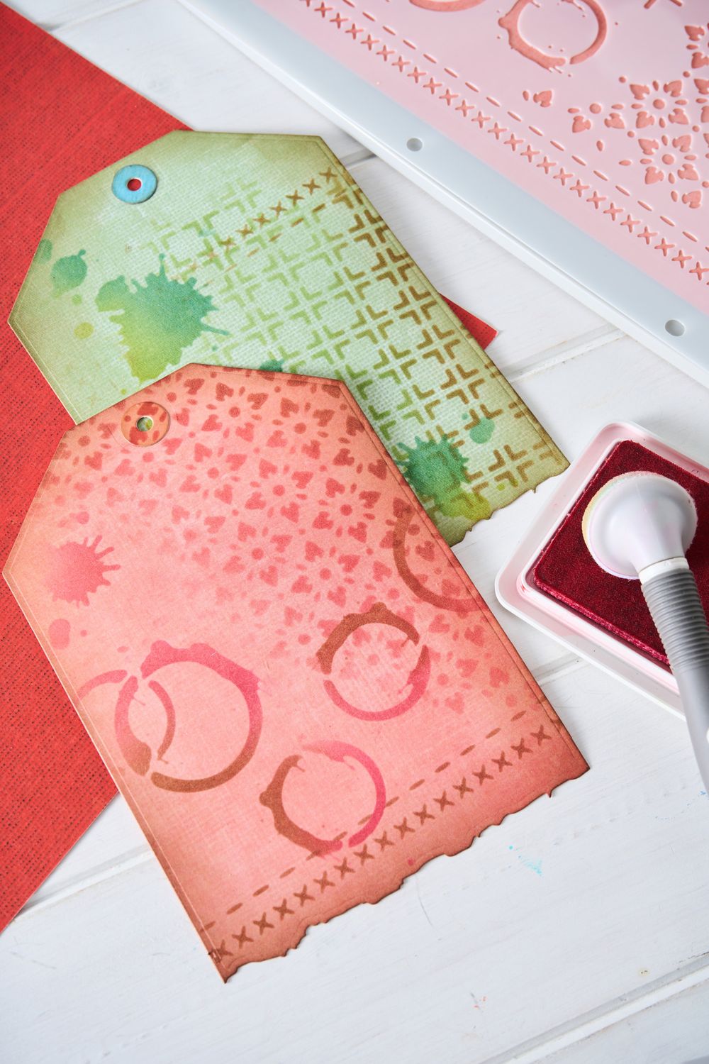 Sizzix - 49 & Market - A4 Stencil - Petal Play