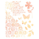 Sizzix - 49 & Market - A4 Stencil - Petal Play