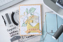 ***Pre-Order*** Sizzix - 49 & Market - Clear Stamp With Framlits Die - Sweet Sprigs
