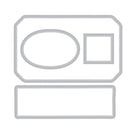 ***Pre-Order*** Sizzix - 49 & Market - Clear Stamp With Framlits Die - Globetrotter's Mark