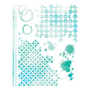 ***Pre-Order*** Sizzix - 49 & Market - A4 Stencil - Artful Layer