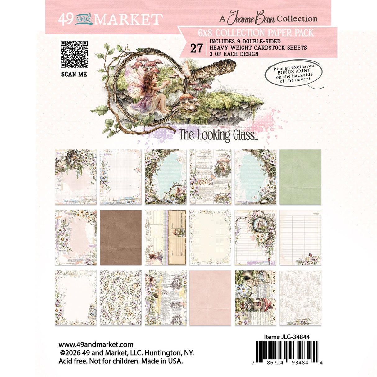 49 And Market - The Looking Glass - Collection Pack 6"X8"