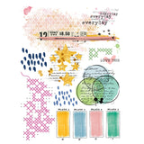 49 And Market - Vicki Boutin - Artful Moments - Rub-On Transfer Set - Blendable