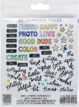 49 And Market - Vicki Boutin - Artful Moments - Chipboard Set