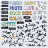 49 And Market - Vicki Boutin - Artful Moments - Chipboard Set