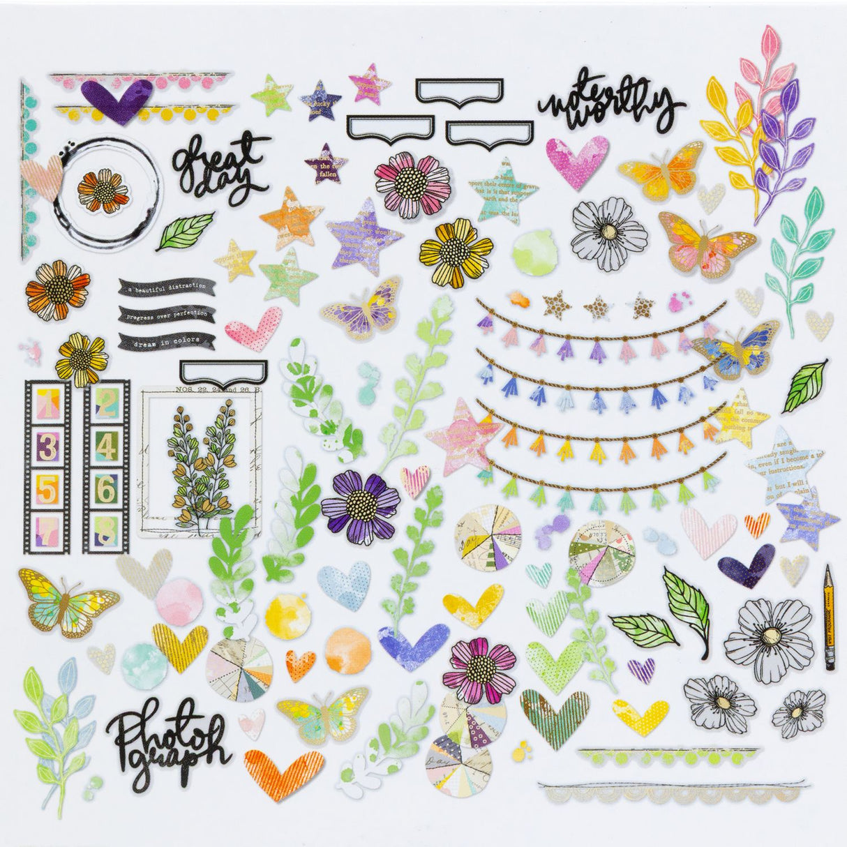 49 And Market - Vicki Boutin - Artful Moments - Acetate Assortment