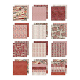 Tim Holtz - Advantus - Idea-ology Double- Sided Cardstock 12"X12" - Palette Collection: Red
