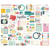 Simple Stories - Say Cheese Happiest Place - Journal Bits & Pieces
