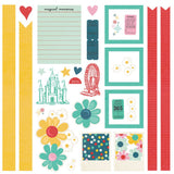 Simple Stories - Say Cheese Happiest Place - Simple Pages Page Kit